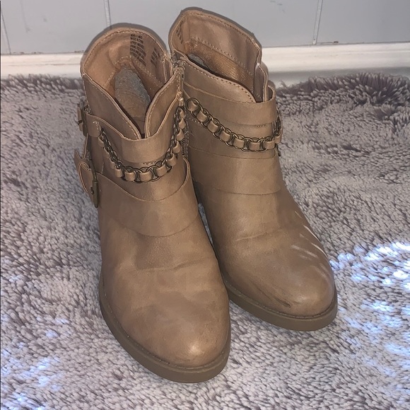 Tan Ankle Booties - Picture 4 of 4